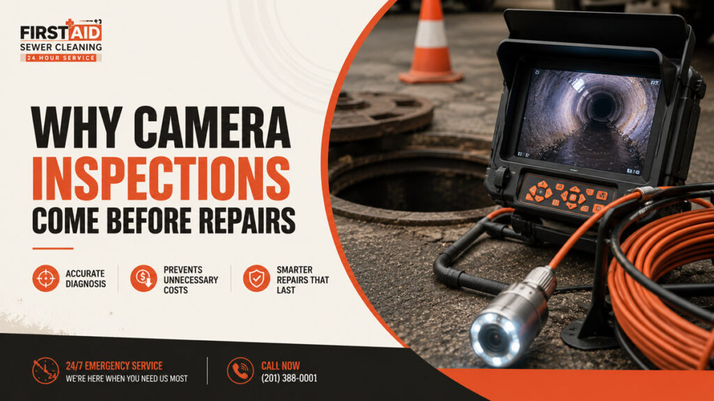 Why Camera Inspections Come Before Repairs