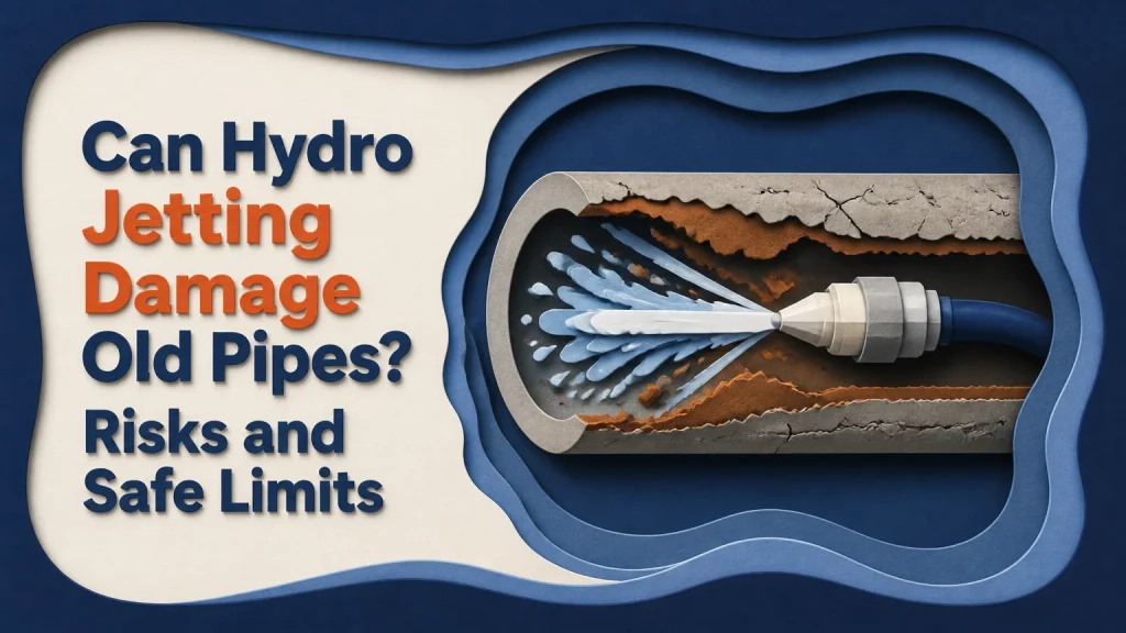 can hydro jetting damage old pipes