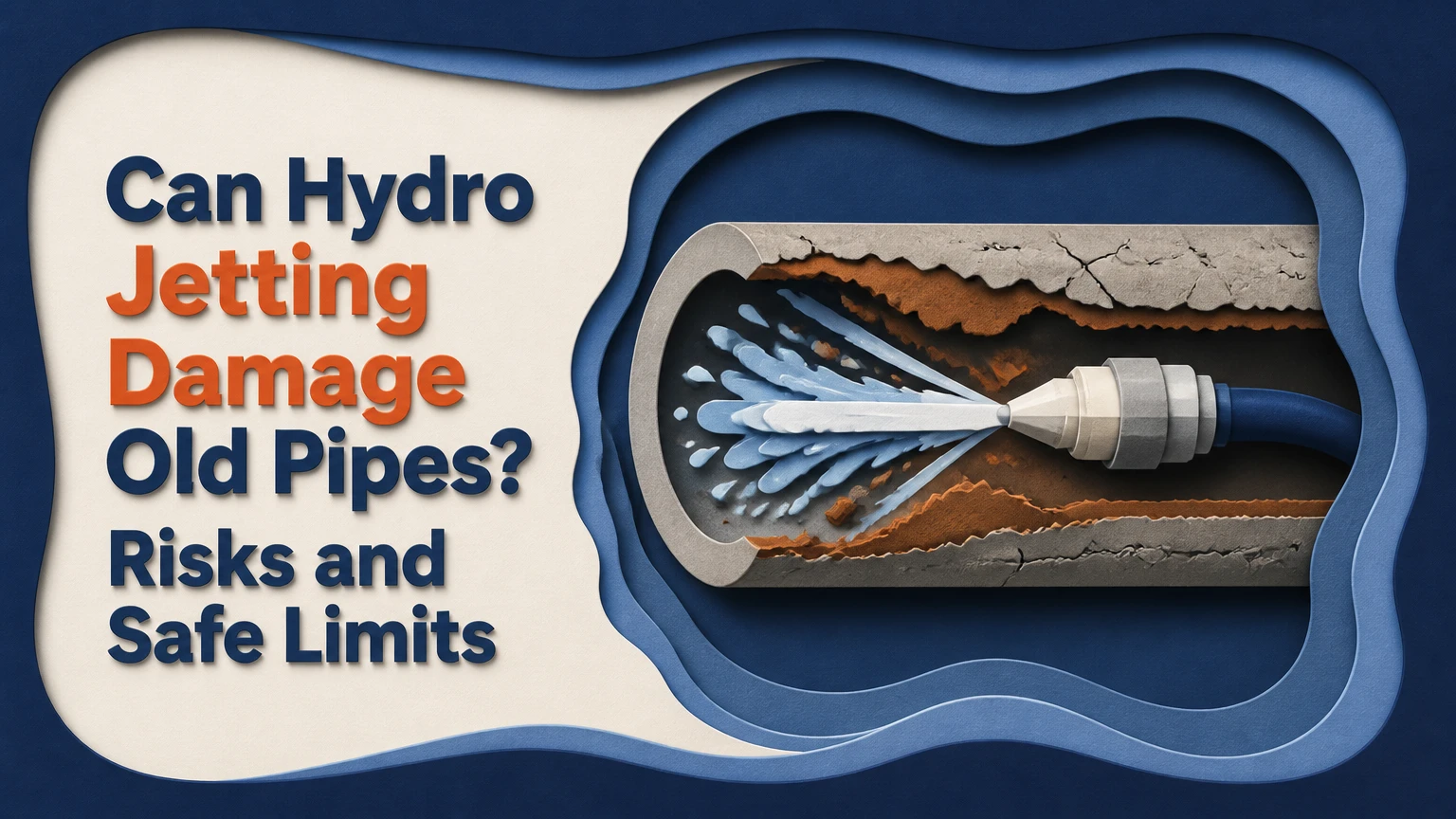 can hydro jetting damage old pipes