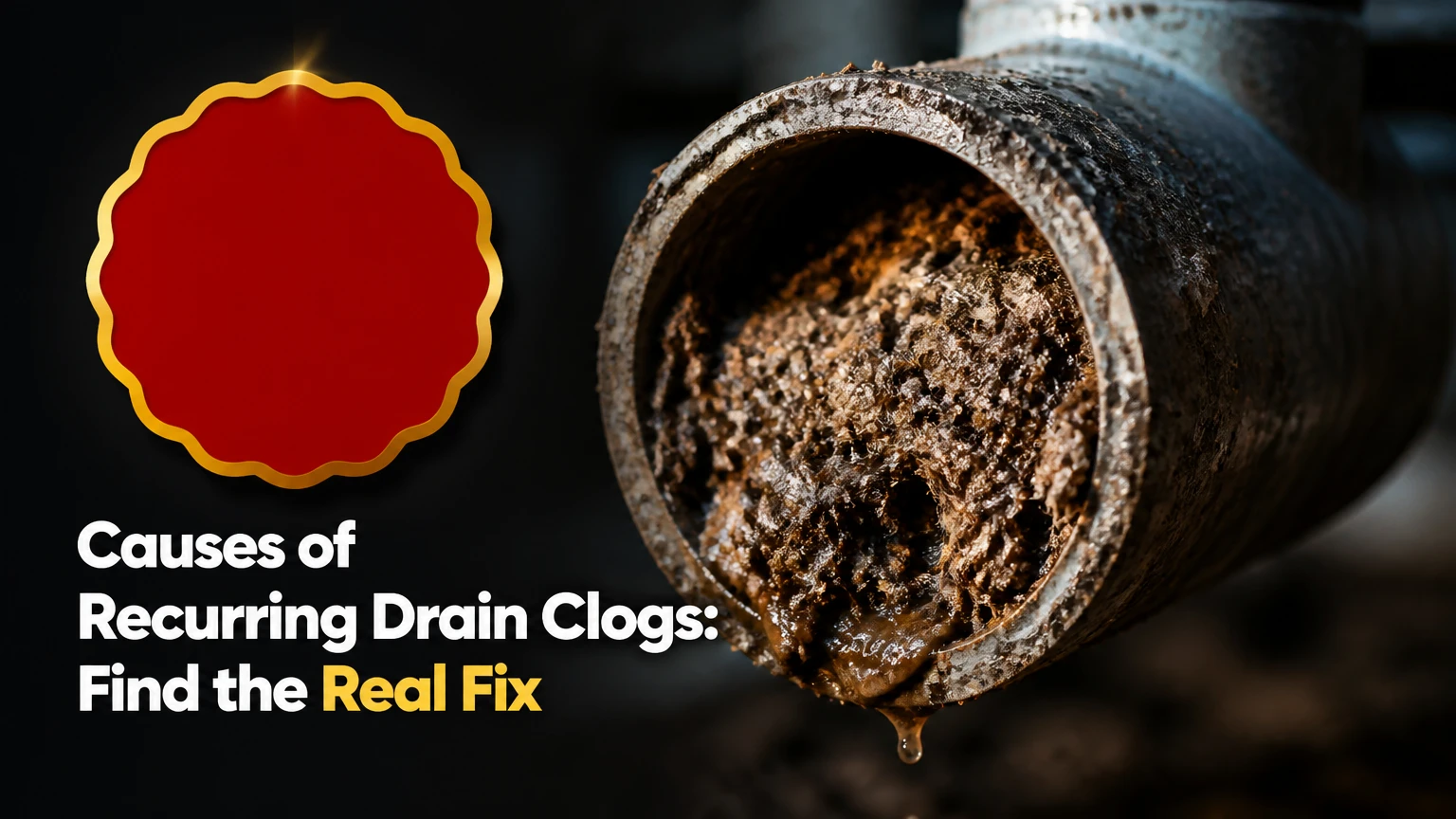 causes of recurring drain clogs