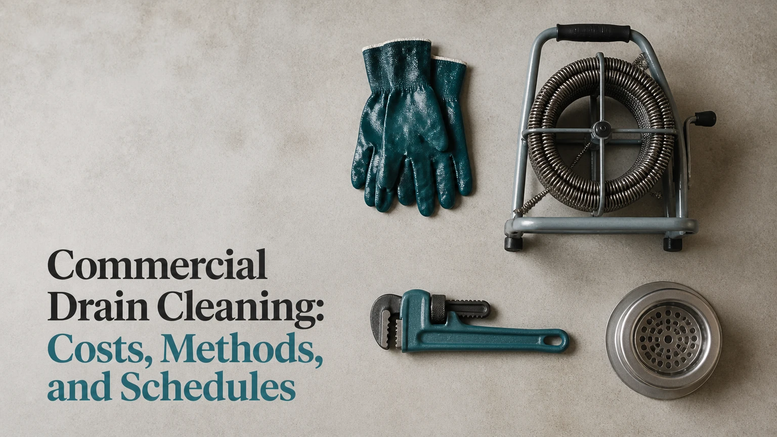 commercial drain cleaning
