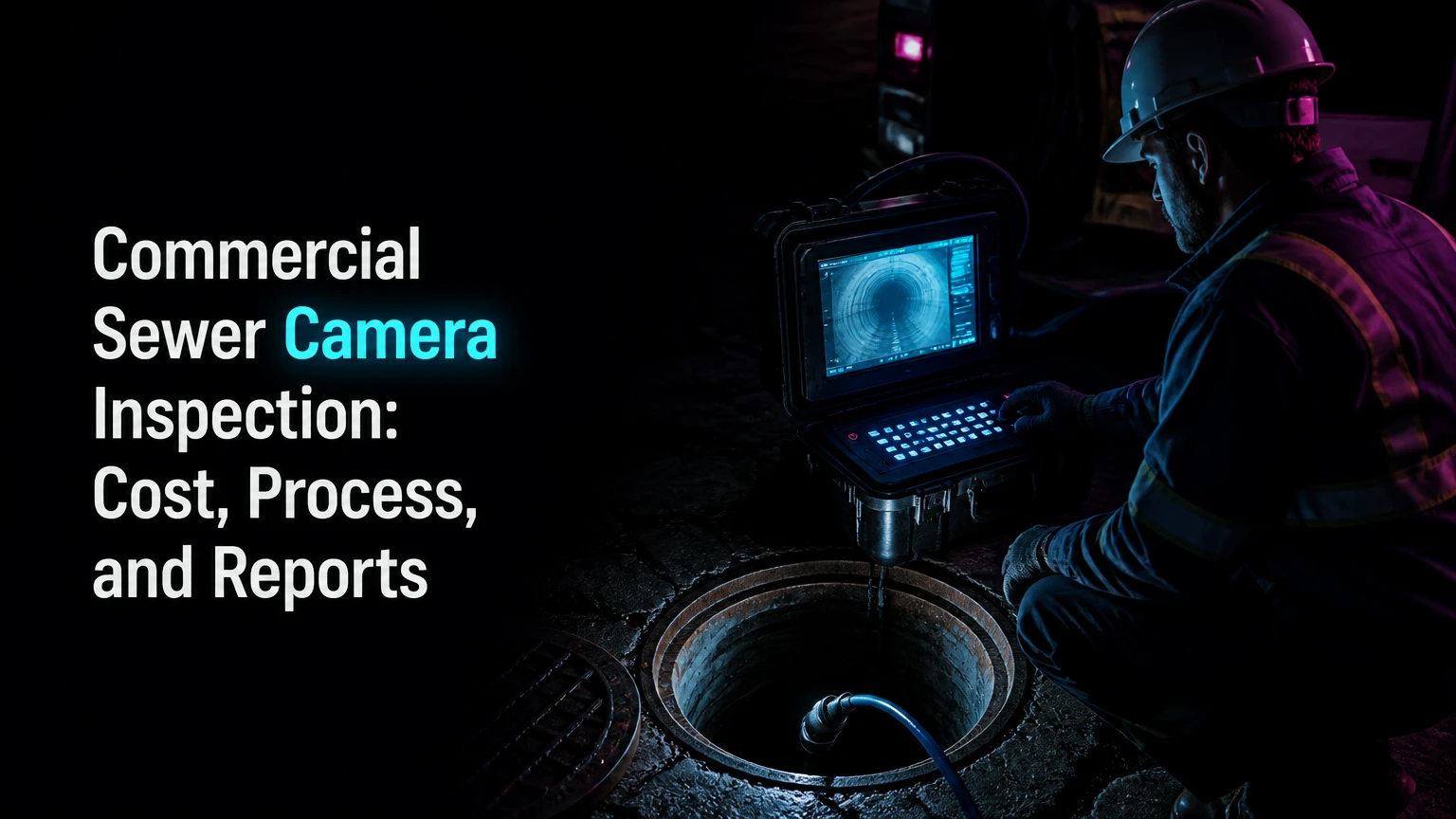 commercial sewer camera inspection