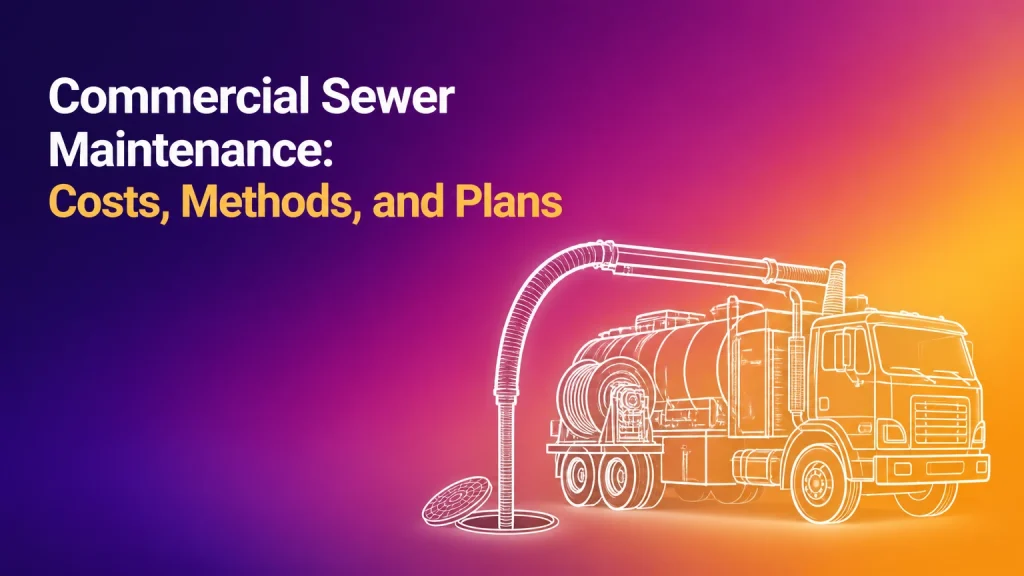 commercial sewer maintenance