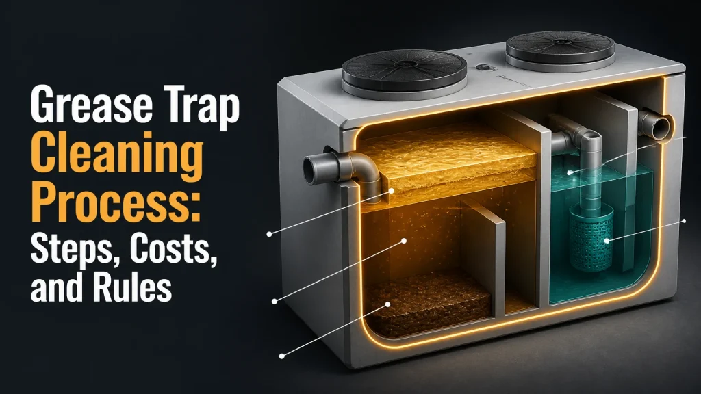 grease trap cleaning process