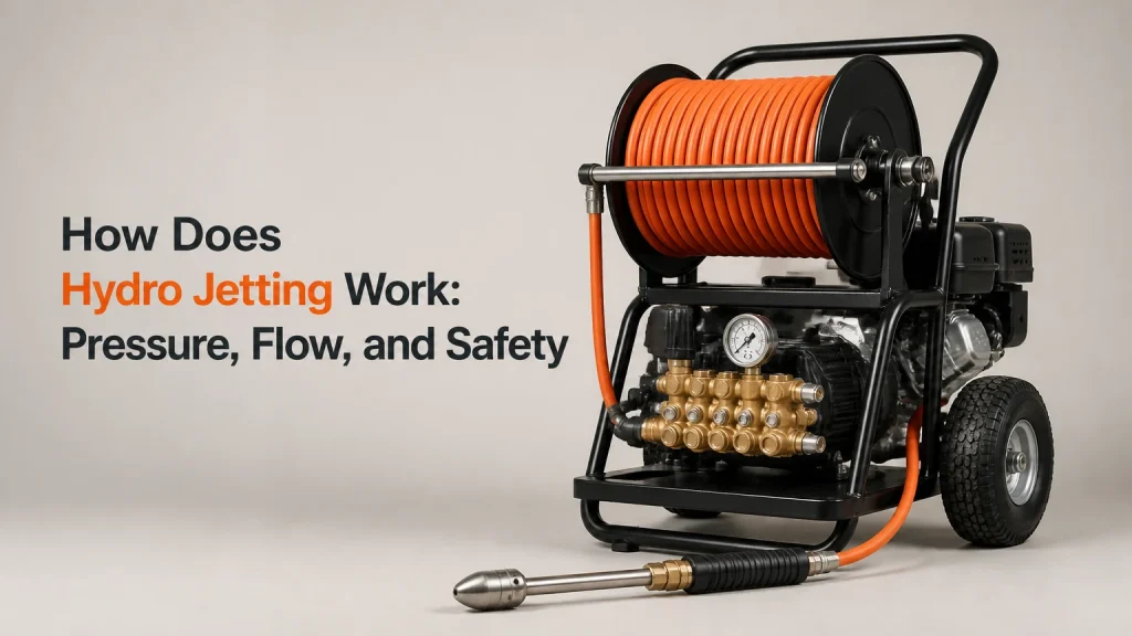 how does hydro jetting work