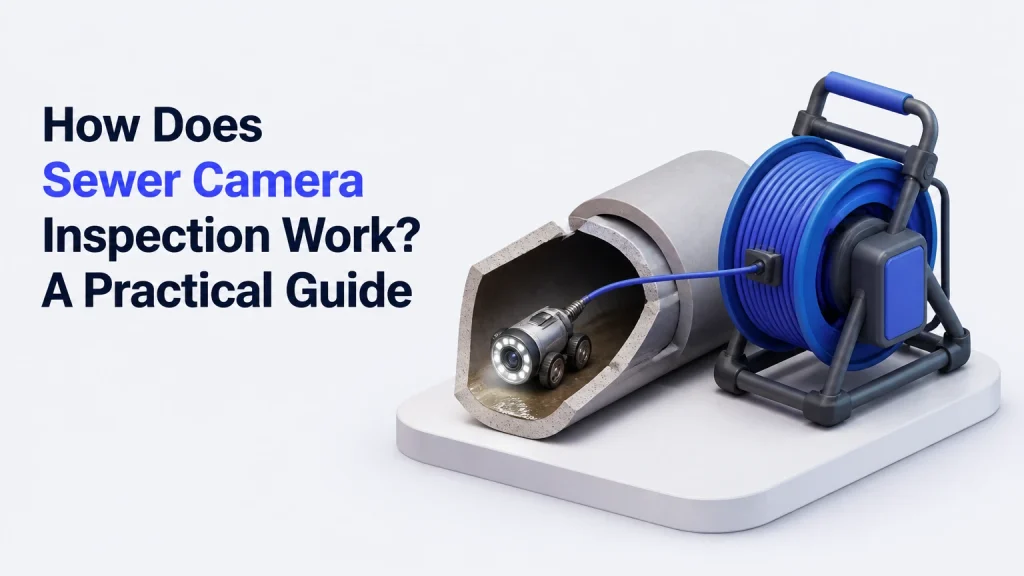 how does sewer camera inspection work