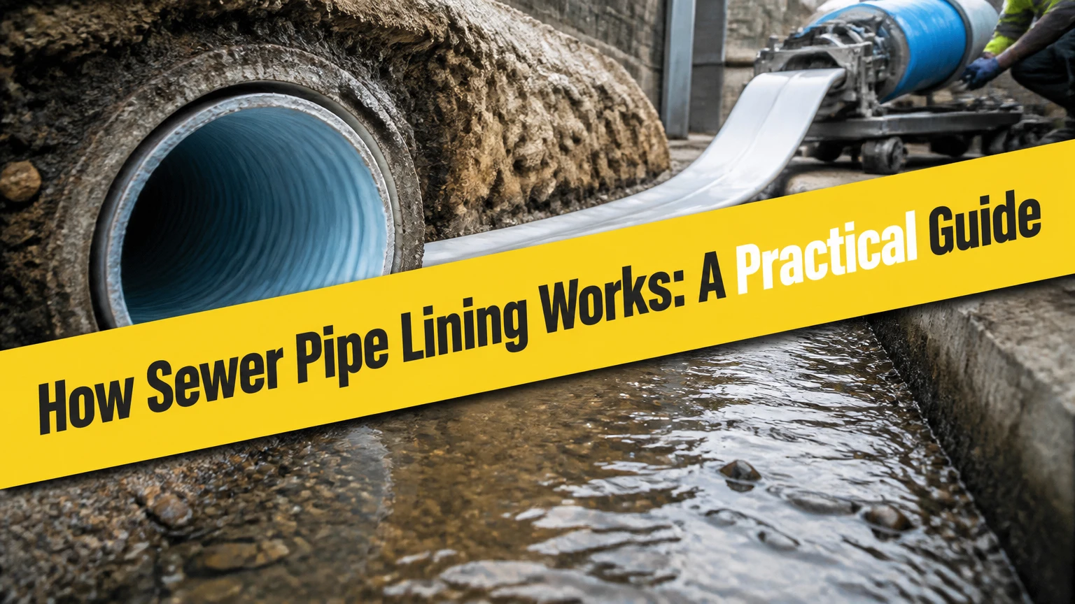 how sewer pipe lining works