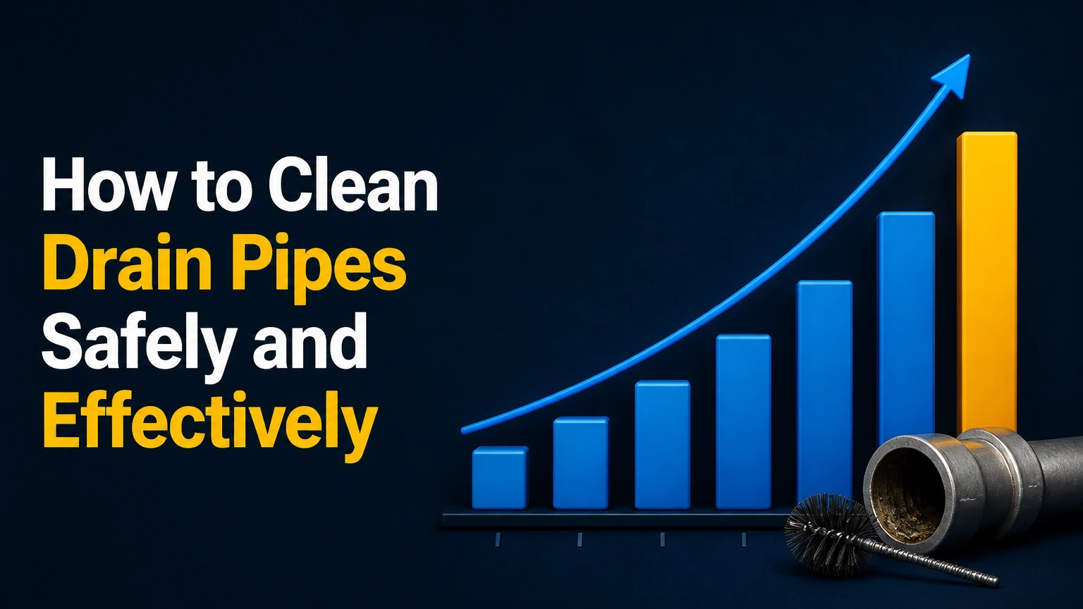 how to clean drain pipes