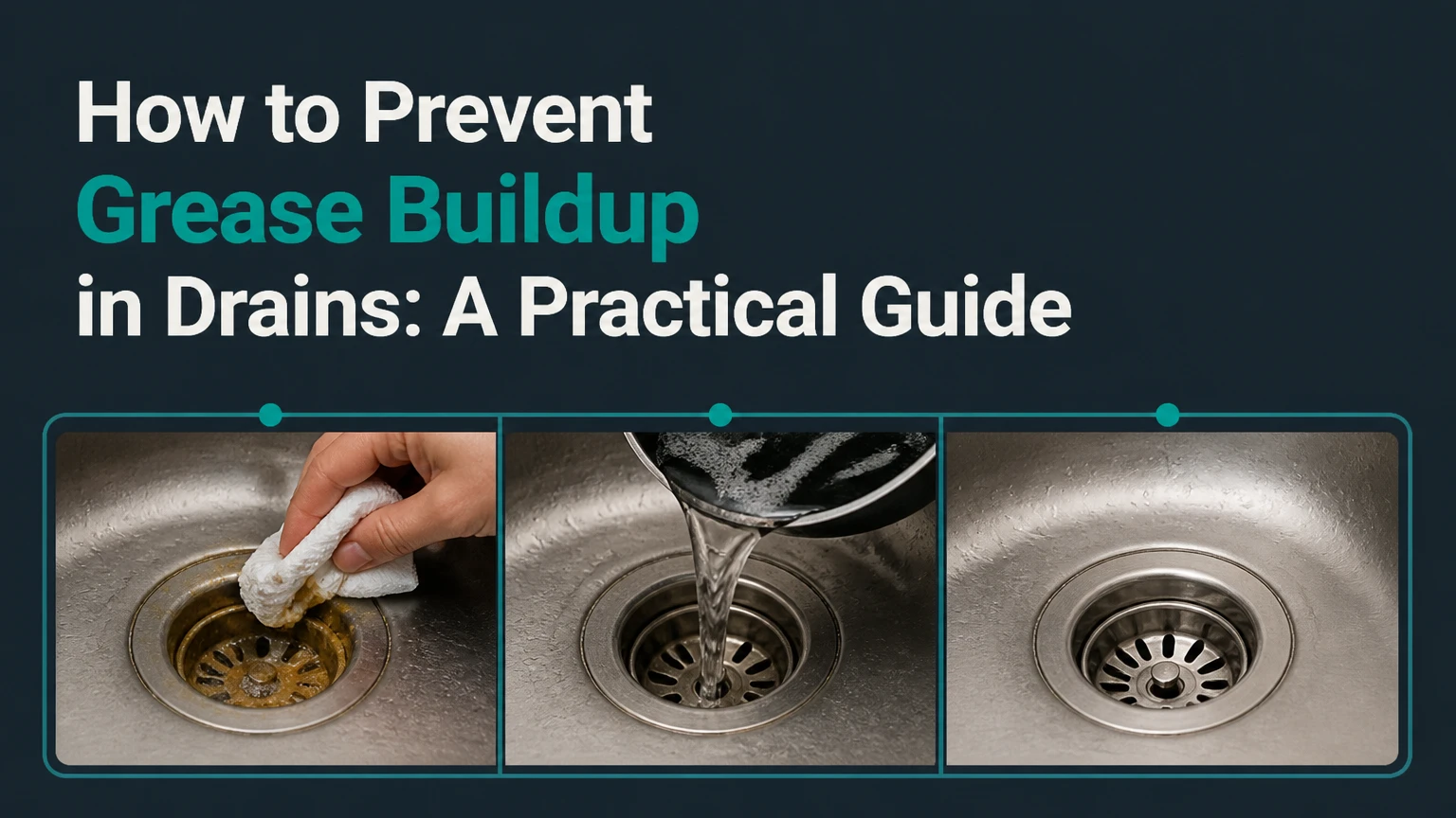 how to prevent grease buildup in drains