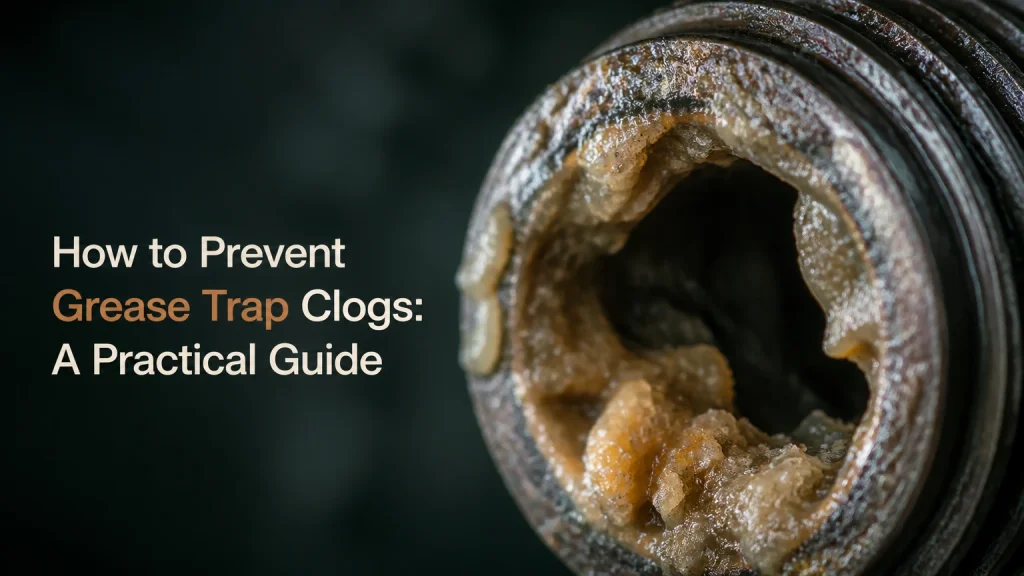 how to prevent grease trap clogs