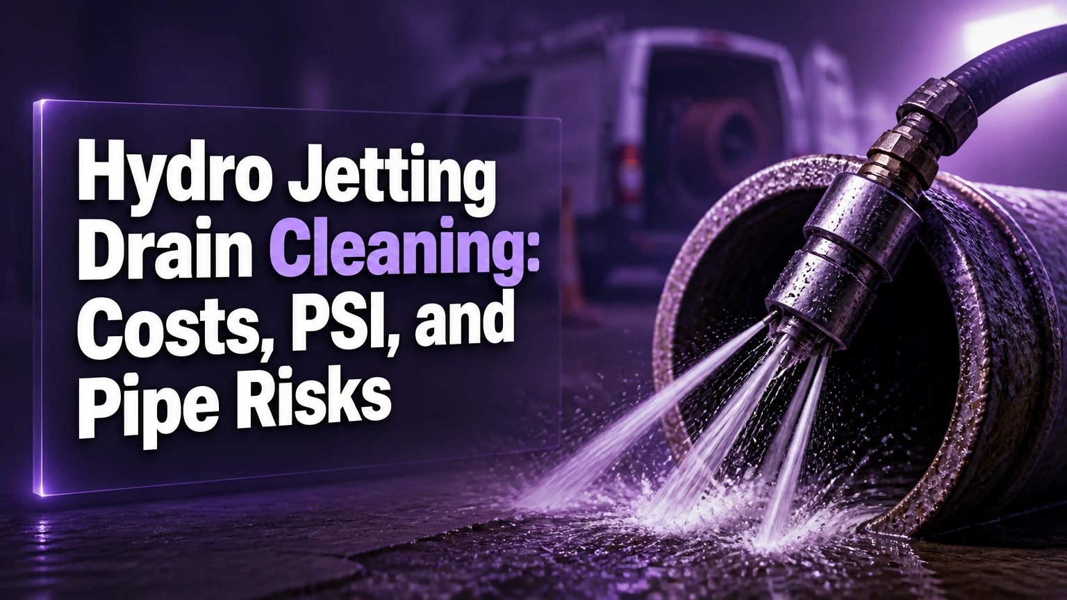 hydro jetting drain cleaning