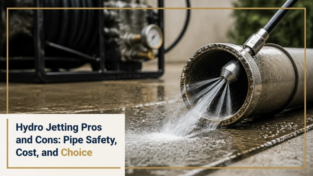 hydro jetting pros and cons