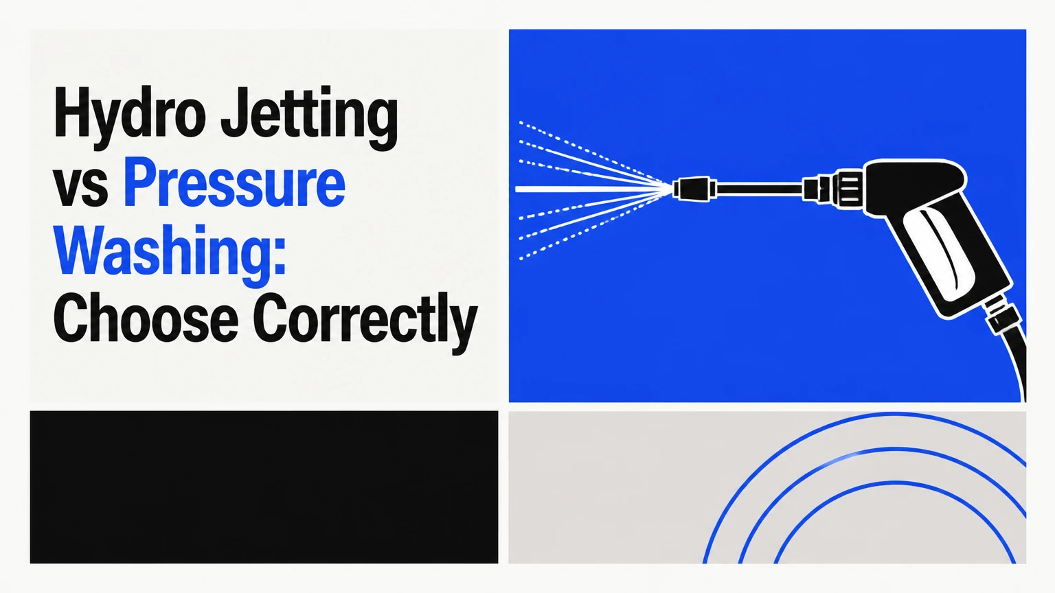 hydro jetting vs pressure washing