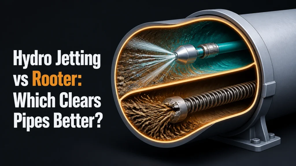 hydro jetting vs rooter