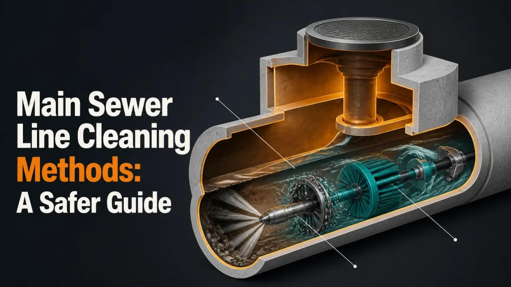 main sewer line cleaning methods