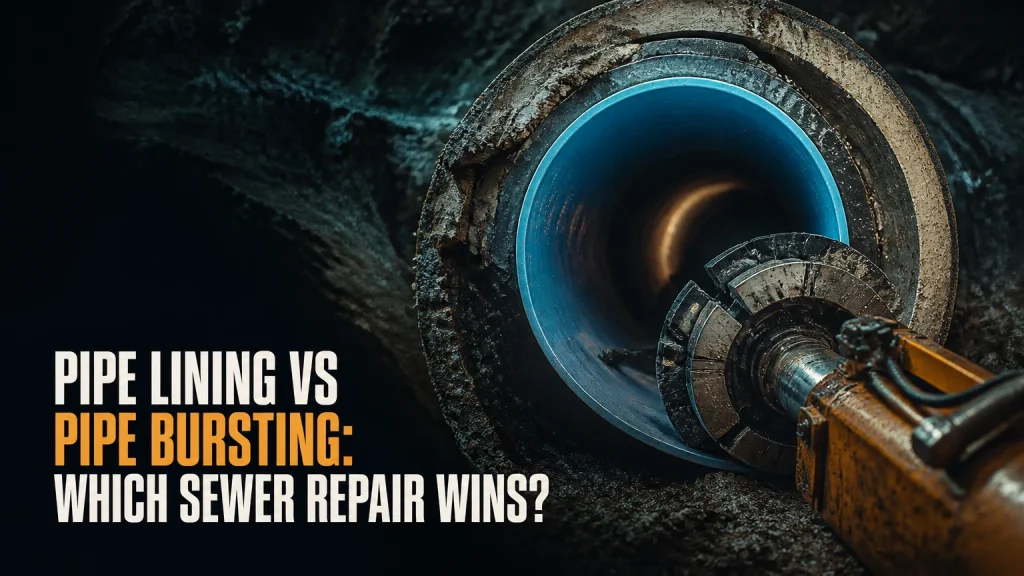 pipe lining vs pipe bursting