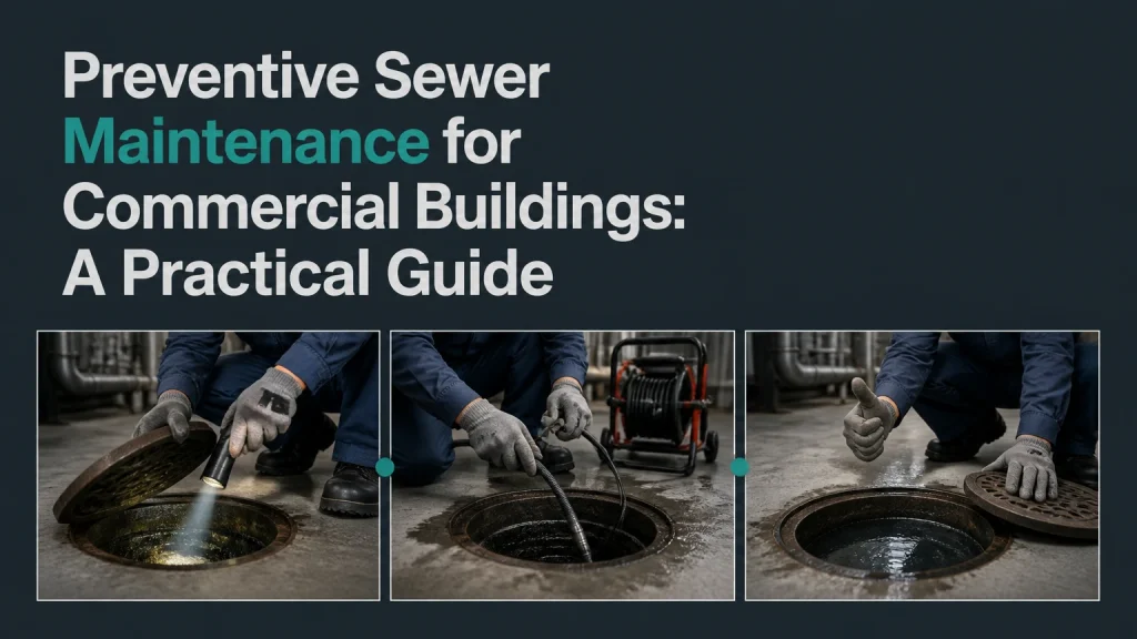 preventive sewer maintenance for commercial buildings