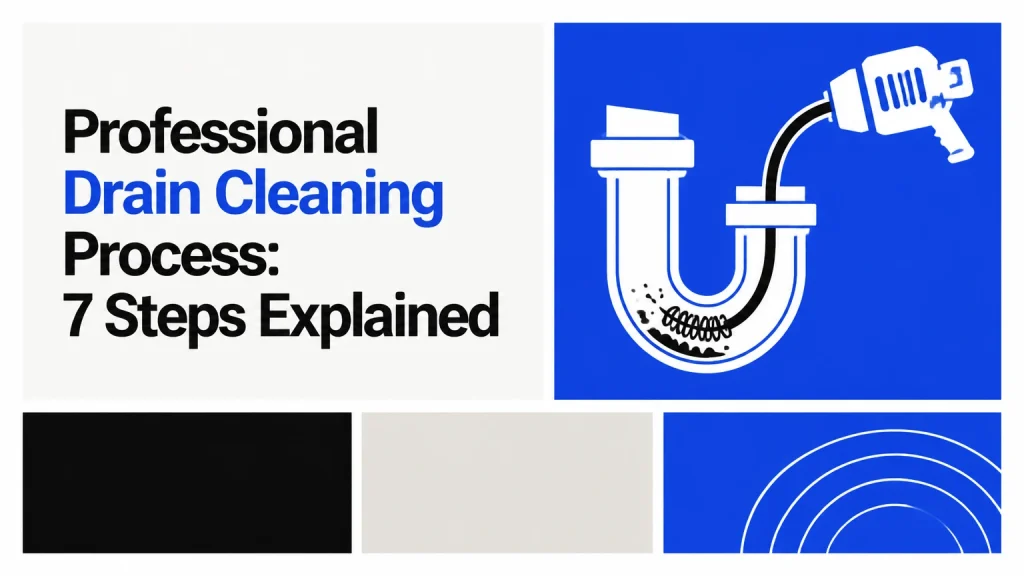 professional drain cleaning process