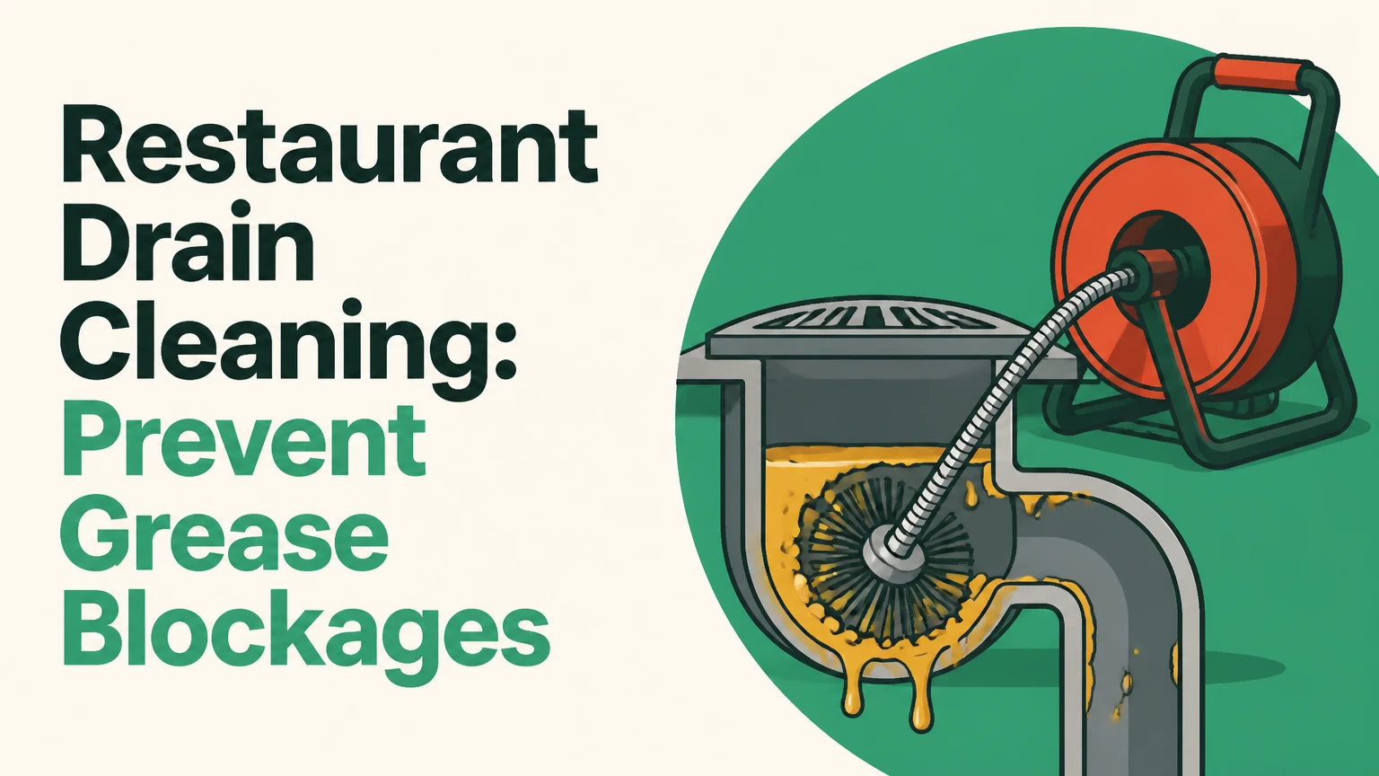 restaurant drain cleaning