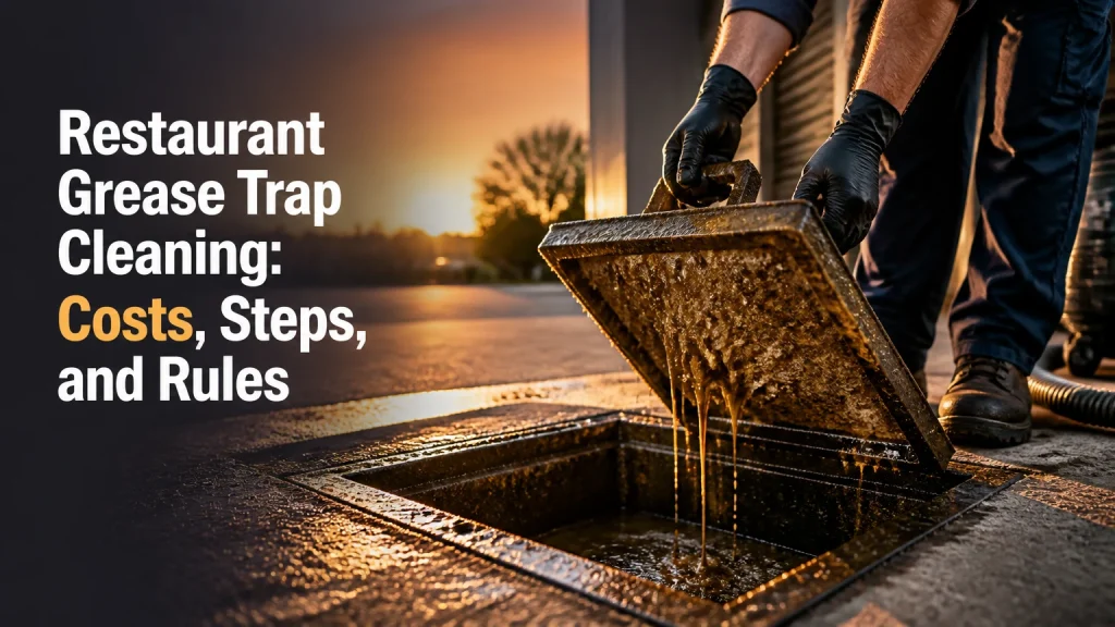 restaurant grease trap cleaning