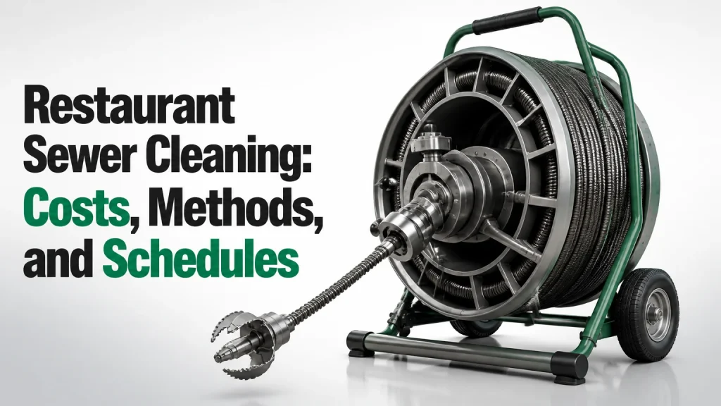 restaurant sewer cleaning