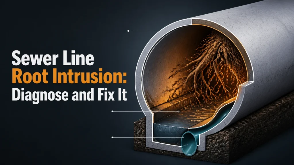 sewer line root intrusion