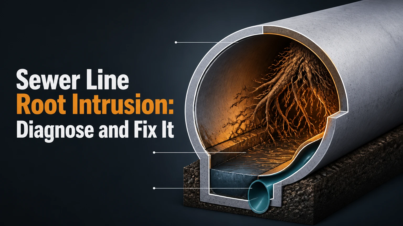 sewer line root intrusion