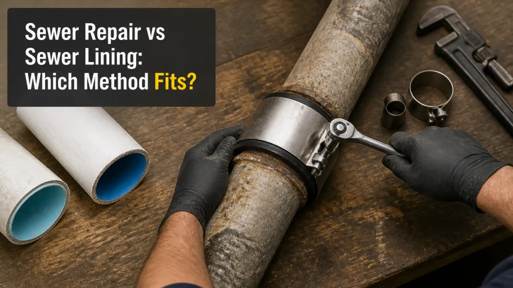sewer repair vs sewer lining