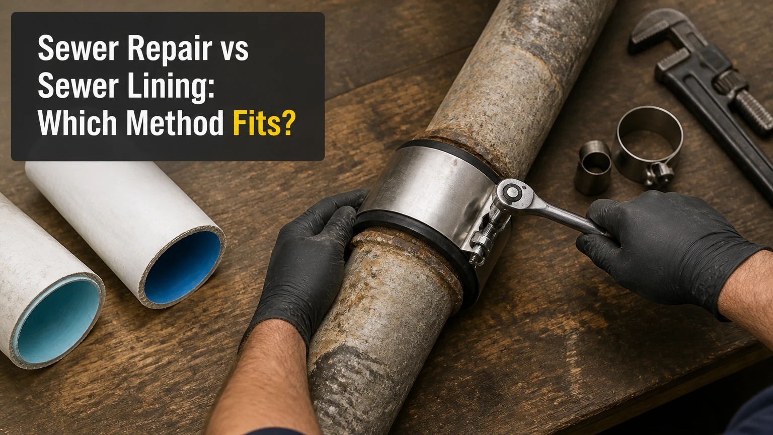 sewer repair vs sewer lining