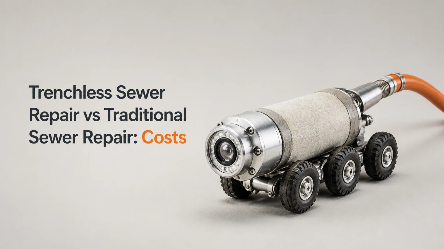 trenchless sewer repair vs traditional sewer repair