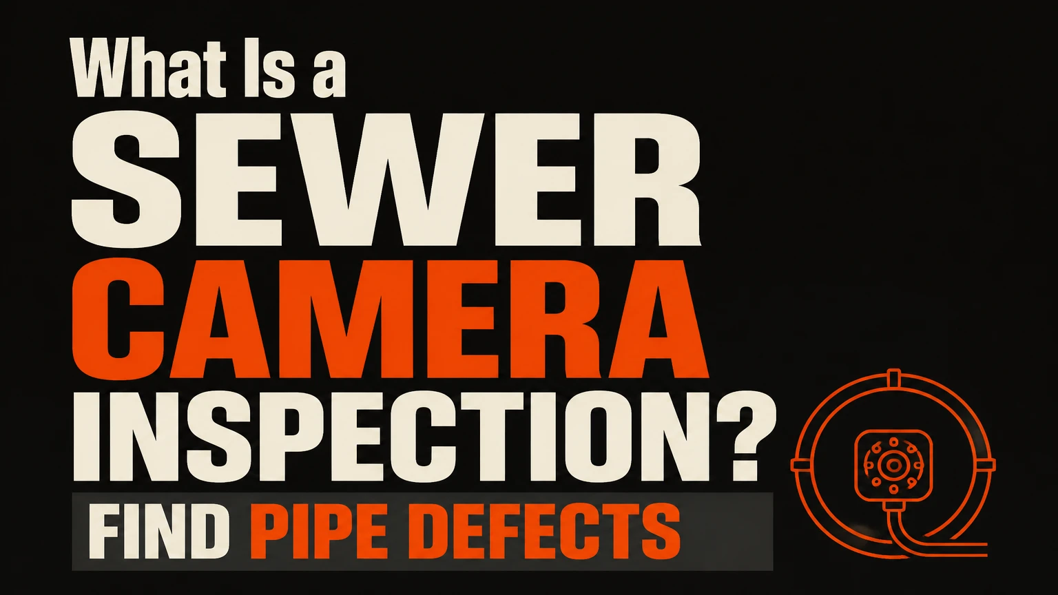 what is a sewer camera inspection
